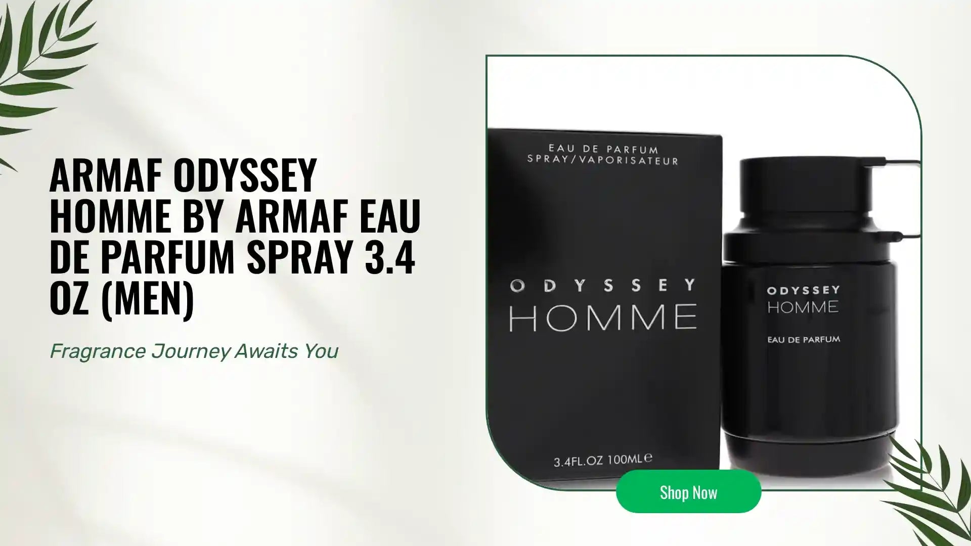 Armaf Odyssey Homme by Armaf Eau De Parfum Spray 3.4 oz (Men) by@Outfy